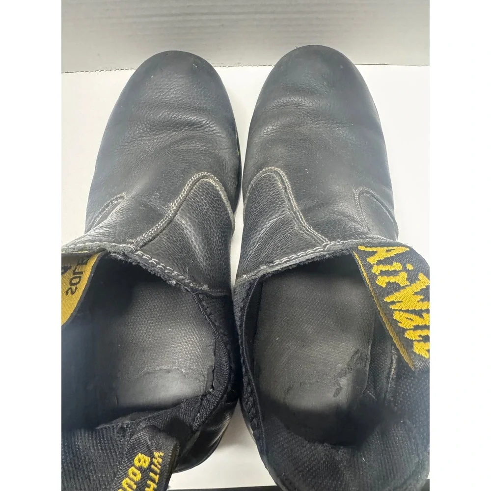 Dr. Martens Ardie Black Leather Chelsea Work Boots Slip Resistant Mens 11‎